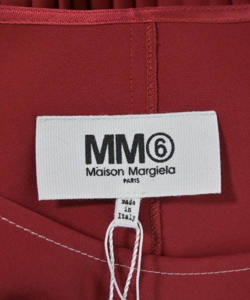 MM6（エムエムシックス）ワンピース 赤 サイズ:36(XS位) レディース/2200667549173