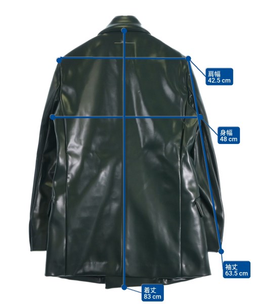 MM6（エムエムシックス）チェスターコート 緑 サイズ:40(M位) レディース/2200670783090