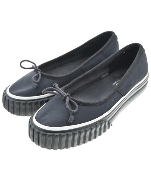 MM6(エムエムシックス)モカシン/デッキシューズ 黒 サイズ:EU37(23.5cm位)/2200671490034