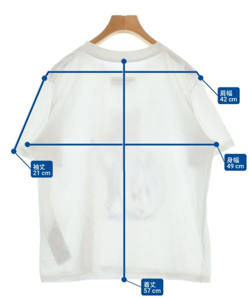 MM6（エムエムシックス）Tシャツ・カットソー 白 サイズ:M レディース/2200729570060