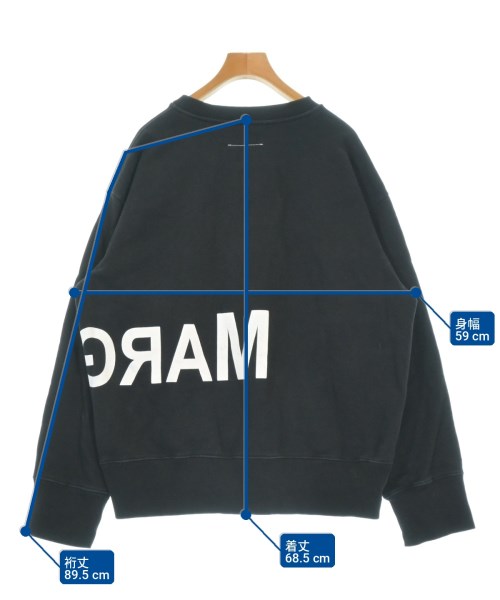 MM6（エムエムシックス）スウェット 黒 サイズ:XS レディース/2200734508133