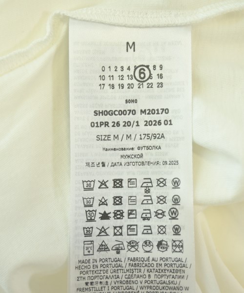 MM6（エムエムシックス）Tシャツ・カットソー 白 サイズ:M メンズ/2200720173024