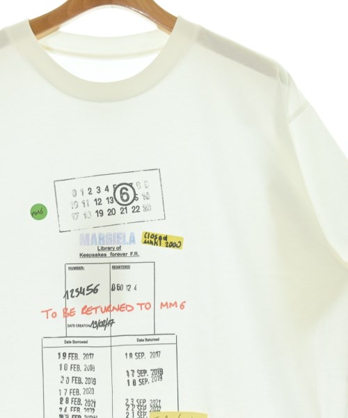 MM6（エムエムシックス）Tシャツ・カットソー 白 サイズ:M メンズ/2200720173024