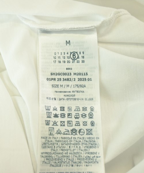 MM6（エムエムシックス）Tシャツ・カットソー 白 サイズ:M メンズ/2200720173031