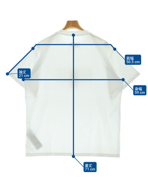 MM6（エムエムシックス）Tシャツ・カットソー 白 サイズ:M メンズ/2200720173031