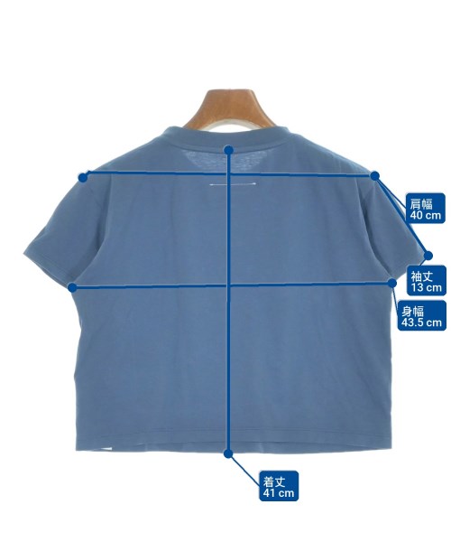 MM6（エムエムシックス）Tシャツ・カットソー 青 サイズ:S レディース/2200720797022