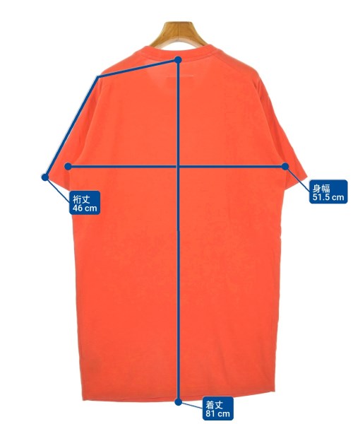 MM6（エムエムシックス）Tシャツ・カットソー オレンジ サイズ:S レディース/2200721818054