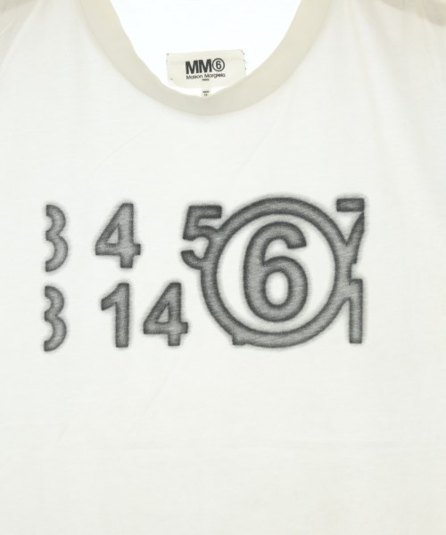 MM6（エムエムシックス）Tシャツ・カットソー 白 サイズ:S メンズ/2200722604052