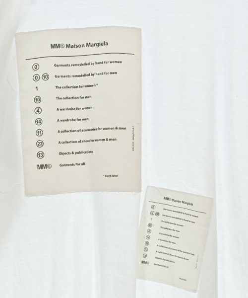 MM6（エムエムシックス）Tシャツ・カットソー 白 サイズ:S レディース/2200726840074