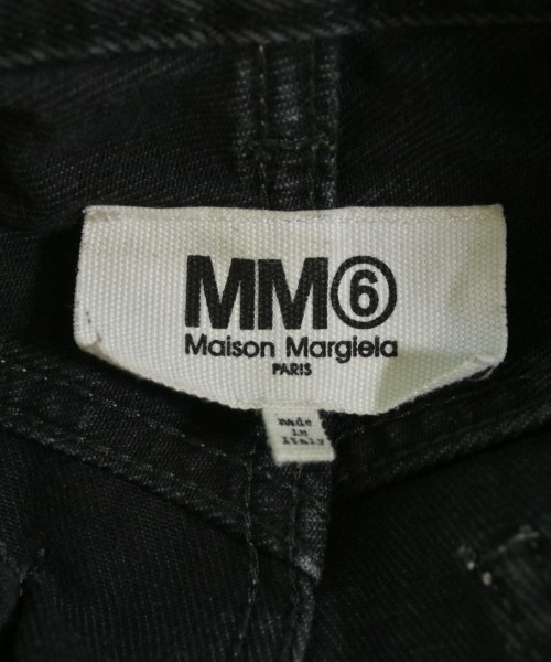 MM6（エムエムシックス）デニムパンツ 黒 サイズ:36(XS位) レディース/2200727558015