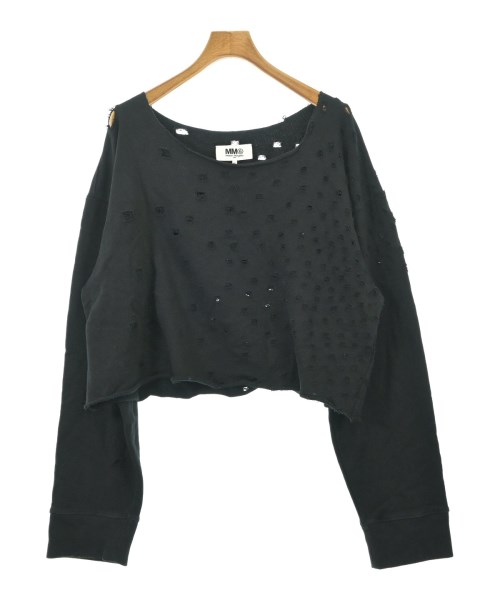 MM6(エムエムシックス)スウェット 黒 サイズ:XS/2200678345061