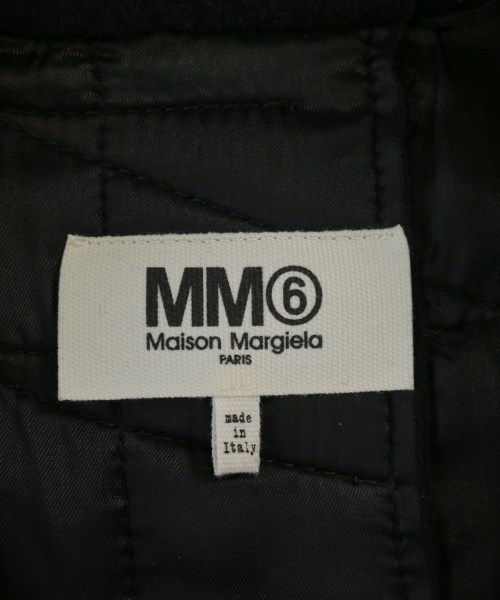 MM6（エムエムシックス）チェスターコート 黒 サイズ:36(XS位) レディース/2200686520023