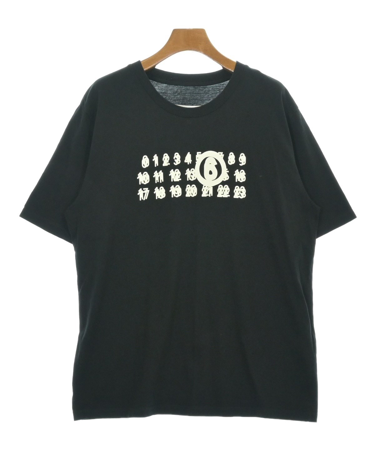 MM6（エムエムシックス）Tシャツ・カットソー 黒 サイズ:L メンズ