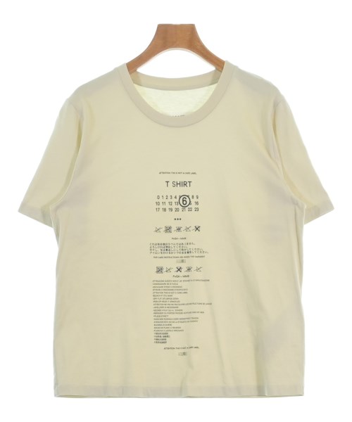 MM6(エムエムシックス)Tシャツ・カットソー ベージュ サイズ:S/2200687759040