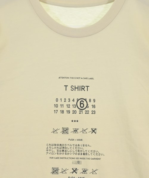 MM6（エムエムシックス）Tシャツ・カットソー ベージュ サイズ:S レディース/2200687759040