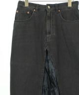 MM6（エムエムシックス）ロング・マキシ丈スカート 黒 サイズ:38(S位) レディース/2200688988012