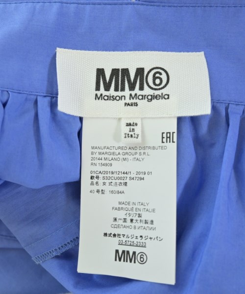 MM6（エムエムシックス）ワンピース 青 サイズ:40(M位) レディース/2200682875059