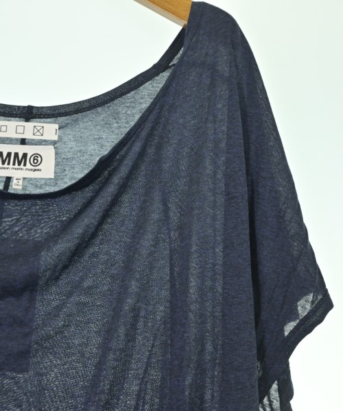 MM6（エムエムシックス）Tシャツ・カットソー 紺 サイズ:XS レディース/2200691464466