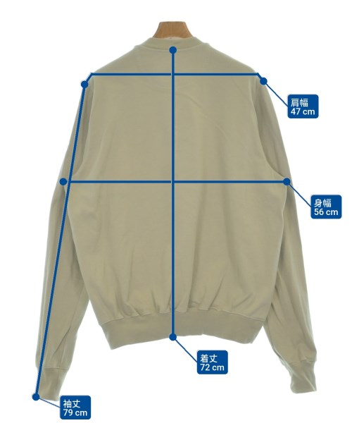 DRKSHDW（ダークシャドウ）スウェット ベージュ サイズ:L メンズ/2200642018083