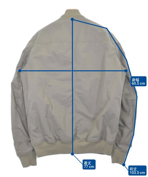 DRKSHDW（ダークシャドウ）ミリタリーブルゾン グレー サイズ:L メンズ/2200629827073