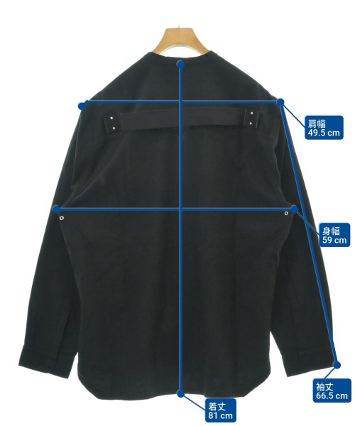 DRKSHDW（ダークシャドウ）カジュアルジャケット 黒 サイズ:M メンズ/2200618147069