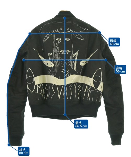 DRKSHDW（ダークシャドウ）ミリタリーブルゾン 黒 サイズ:S メンズ/2200672997020