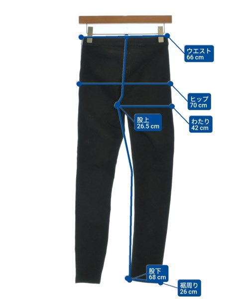 DRKSHDW（ダークシャドウ）デニムパンツ 黒 サイズ:XS レディース/2200655545255