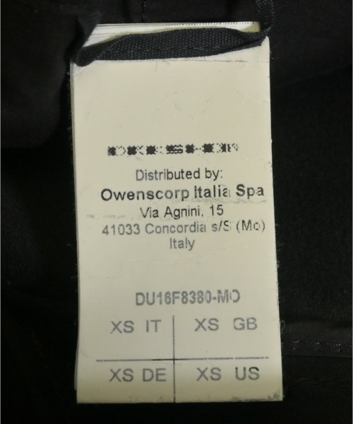 DRKSHDW（ダークシャドウ）ショートパンツ 黒 サイズ:XS メンズ/2200710683137