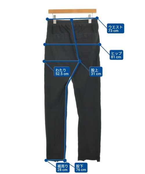 DRKSHDW（ダークシャドウ）スウェットパンツ 黒 サイズ:XS メンズ/2200718985097