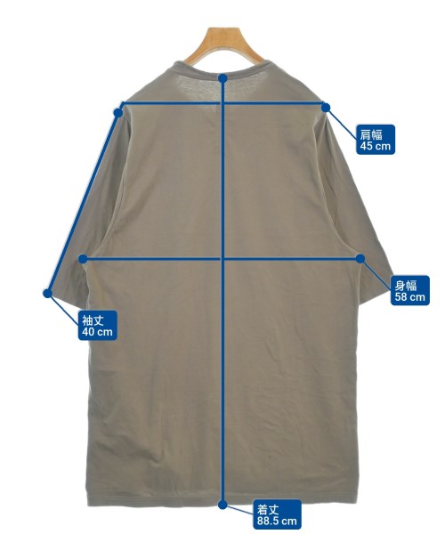 DRKSHDW（ダークシャドウ）Tシャツ・カットソー ベージュ サイズ:M メンズ/2200692321034