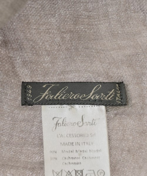 Faliero Sarti（ファリエロサルティ）マフラー グレー サイズ:- レディース/2200636023215