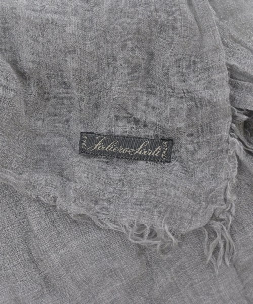 Faliero Sarti（ファリエロサルティ）ストール グレー サイズ:- メンズ/2200619268282