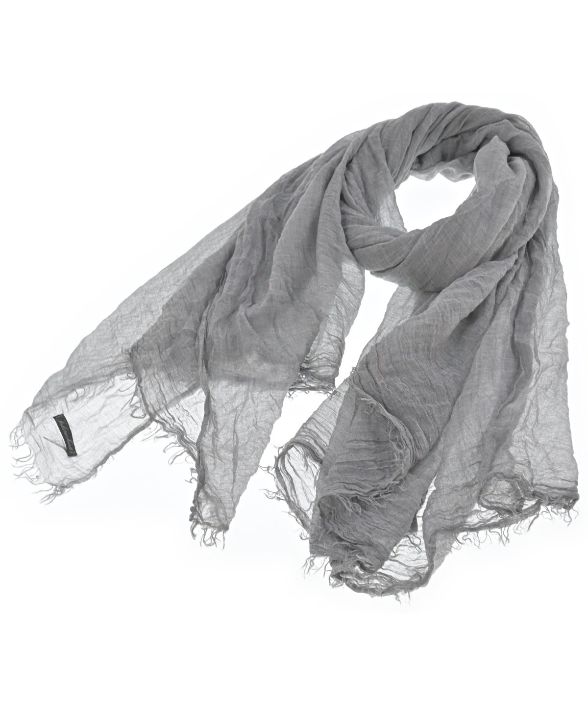 Faliero Sarti ファリエロサルティ シルク混ストール グレー Faliero Sarti（ファリエロサルティ）ストール グレー サイズ:- メンズ