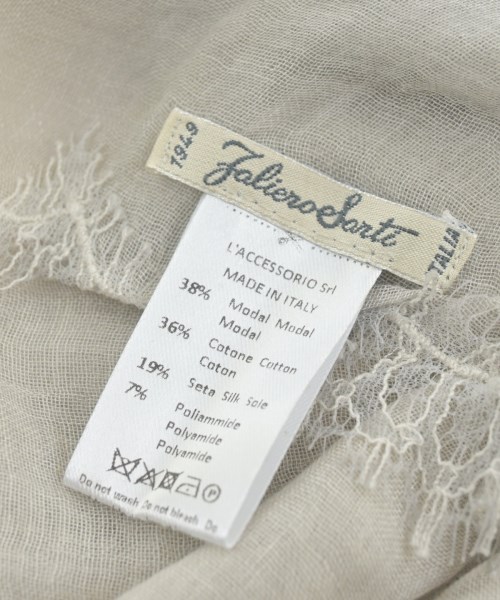 Faliero Sarti（ファリエロサルティ）ストール グレー サイズ:- レディース/2200621683196