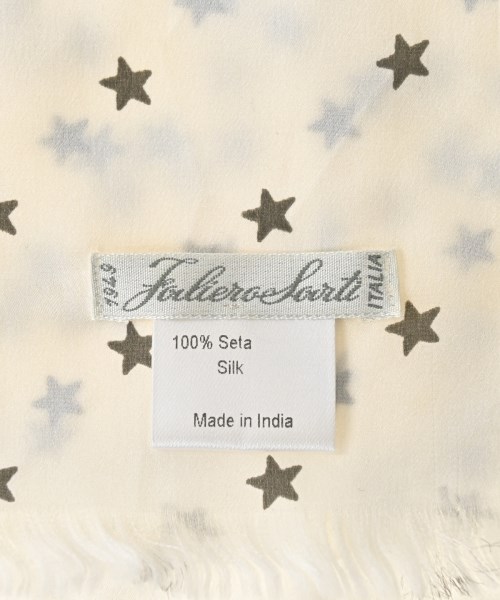 Faliero Sarti（ファリエロサルティ）ストール 白 サイズ:- レディース/2200630364338