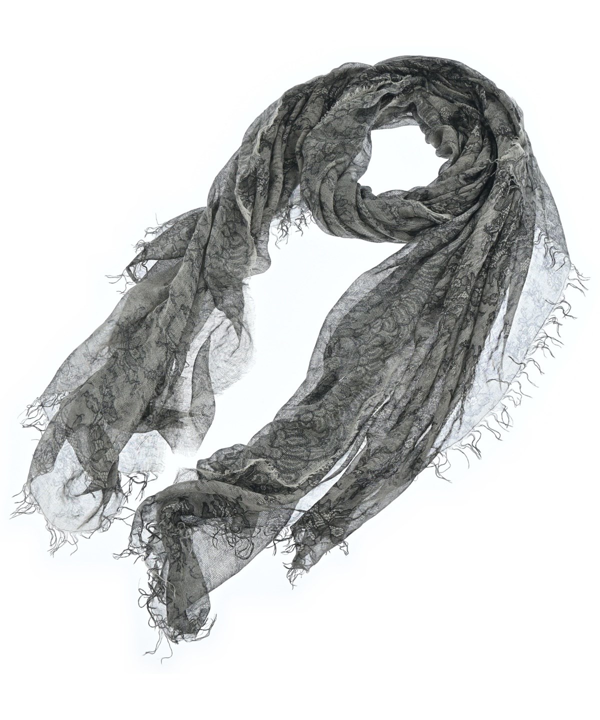 新品　Faliero Sarti ファリエロサルティ　ストール　グレー　タグ付き Faliero Sarti ファリエロサルティ FALIERO SARTI ストール