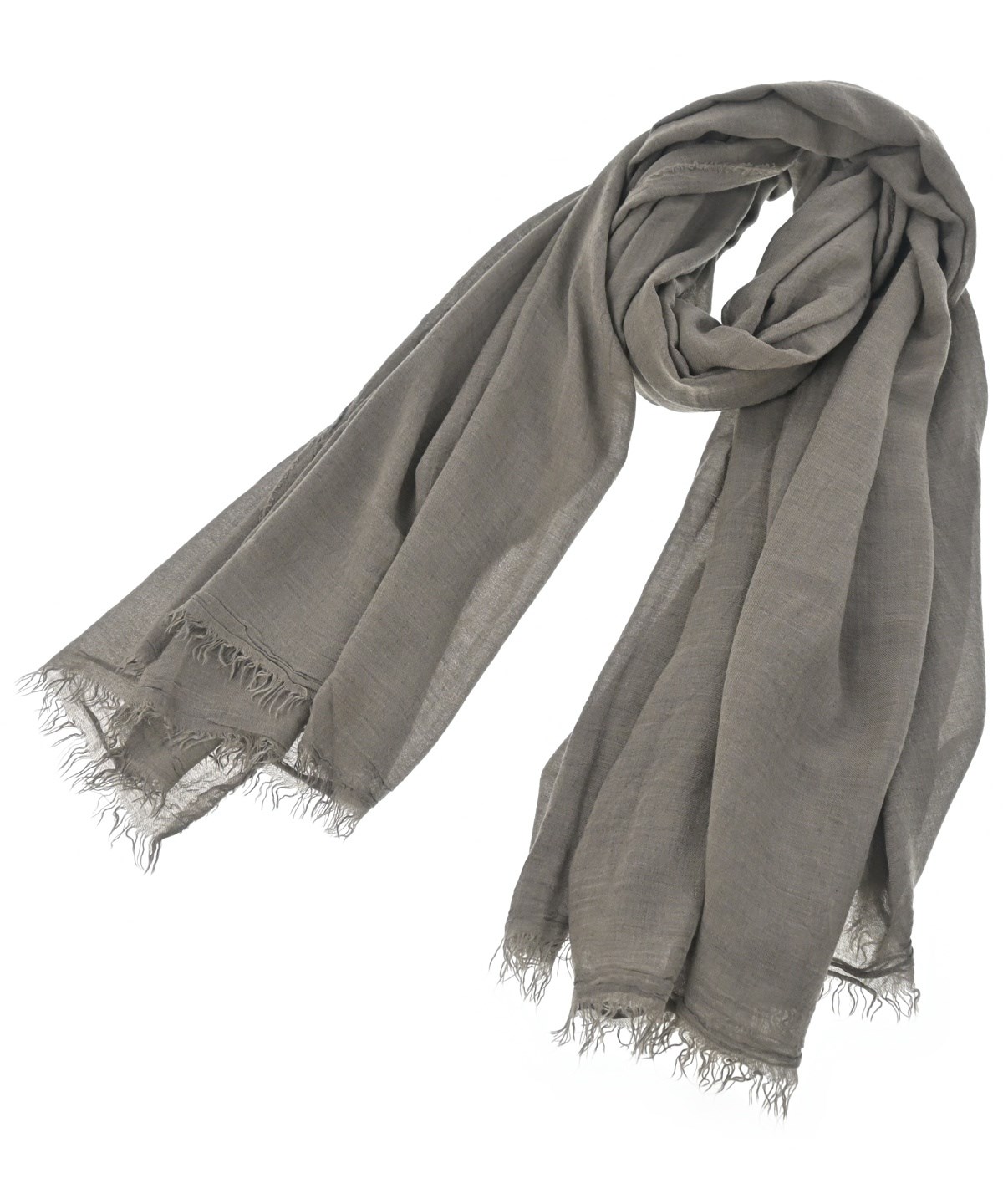 【新品タグ付】Faliero Sarti ファリエロサルティ　ボタン柄ストール Faliero Sarti（ファリエロサルティ）ストール グレー サイズ