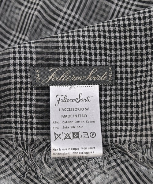 Faliero Sarti（ファリエロサルティ）ストール 黒 サイズ:- レディース/2200619918422