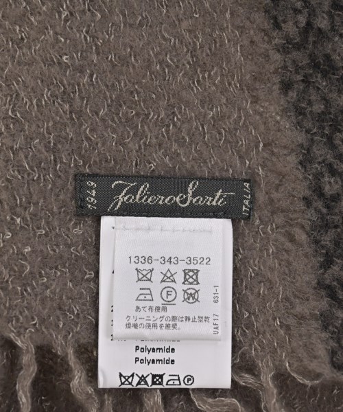 Faliero Sarti（ファリエロサルティ）ストール グレー サイズ:- レディース/2200704225664