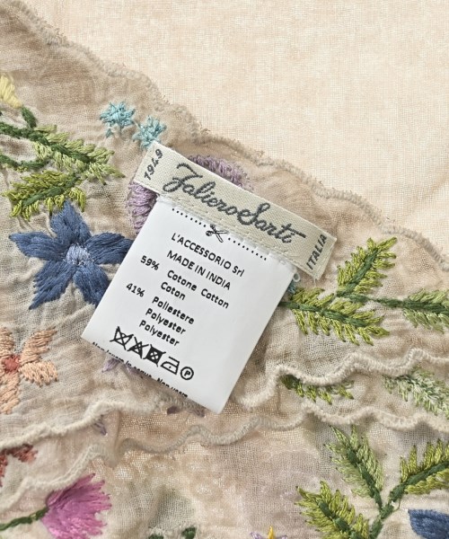 Faliero Sarti（ファリエロサルティ）バンダナ・スカーフ 茶 サイズ:- レディース/2200662861072