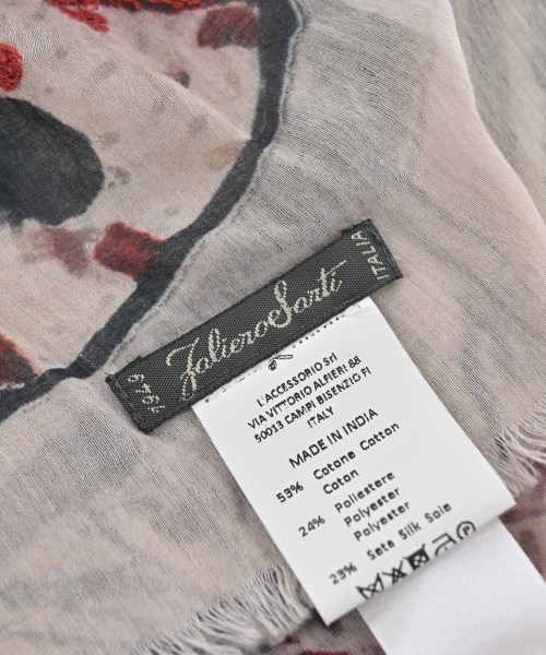 Faliero Sarti（ファリエロサルティ）ストール 白 サイズ:- レディース/2200666375025