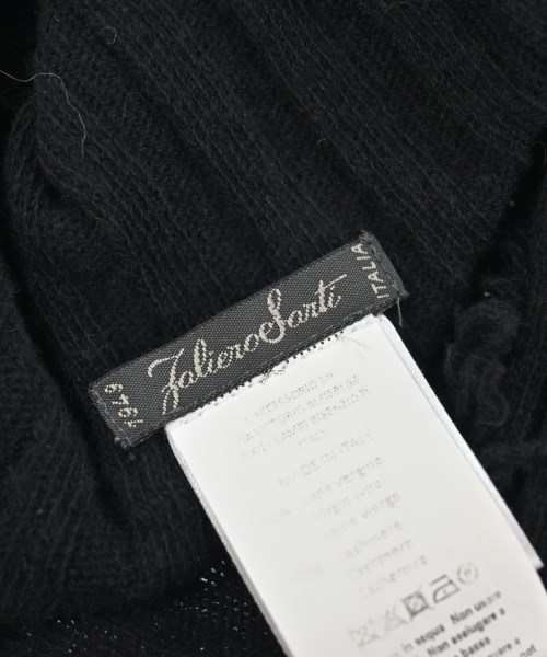 Faliero Sarti（ファリエロサルティ）マフラー 黒 サイズ:- レディース/2200664097141