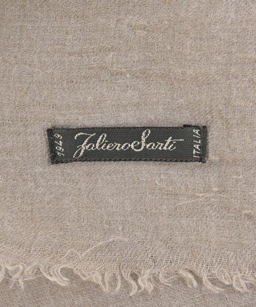 Faliero Sarti（ファリエロサルティ）ストール ベージュ サイズ:- レディース/2200666613097