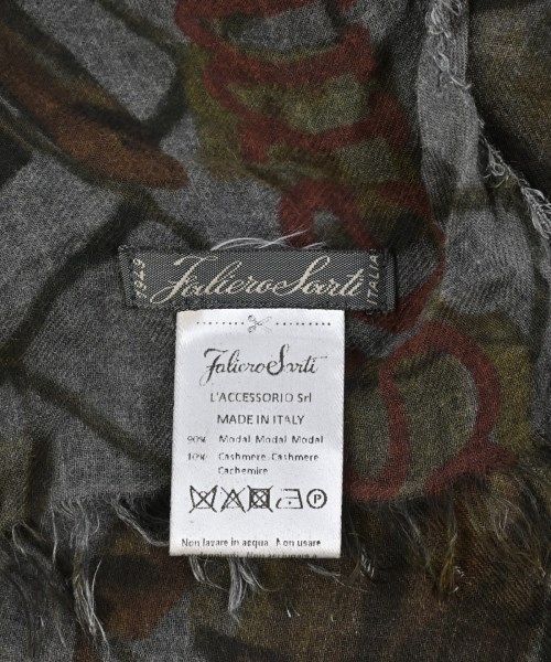 Faliero Sarti（ファリエロサルティ）ストール グレー サイズ:- レディース/2200667594043