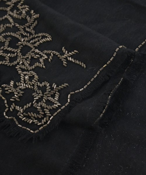 Faliero Sarti（ファリエロサルティ）マフラー 黒 サイズ:- レディース/2200665893643