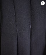 Y's Red Label（ワイズレッドレーベル）ひざ丈スカート 紺 サイズ:3(M位) レディース/2200626229030