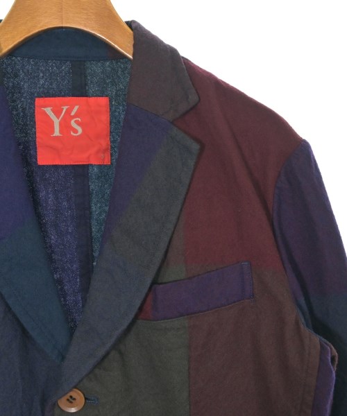 Y's Red Label（ワイズレッドレーベル）テーラードジャケット 紺 サイズ:3(M位) レディース/2200702311055