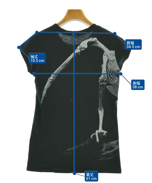 Y's Red Label（ワイズレッドレーベル）Tシャツ・カットソー 黒 サイズ:2(M位) レディース/2200681161122