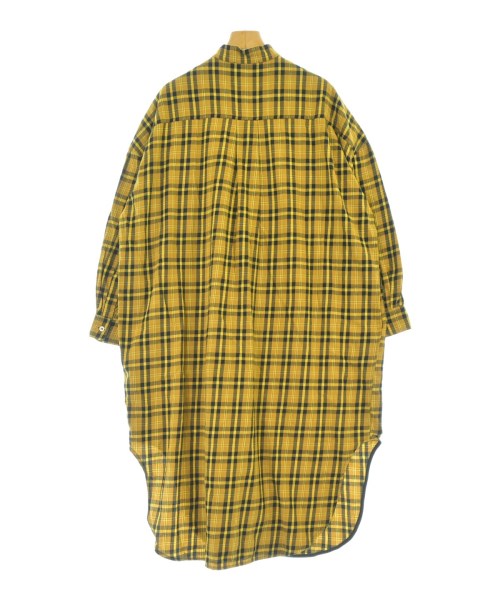 HACHE（アッシュ）シャツワンピース 黄 サイズ:38(S位) レディース/2200655374053
