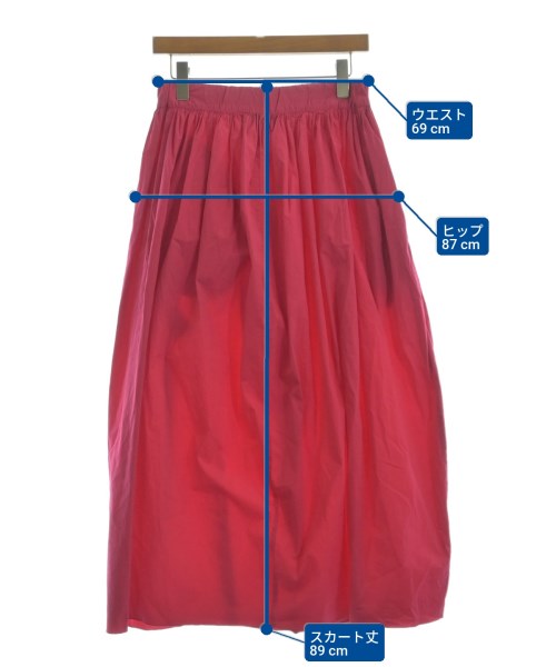 HACHE（アッシュ）ロング・マキシ丈スカート ピンク サイズ:38(S位) レディース/2200655374084